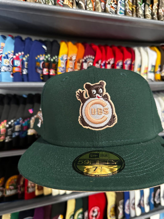 Topperz Chicago Cubs “Forest Green/peach”