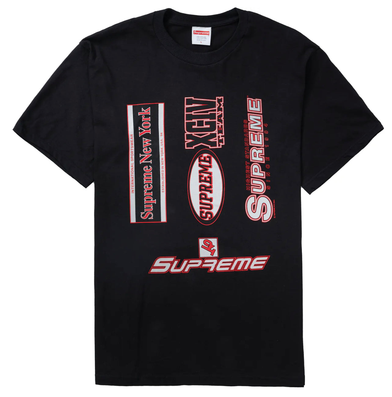 Supreme Multi Logos Tee