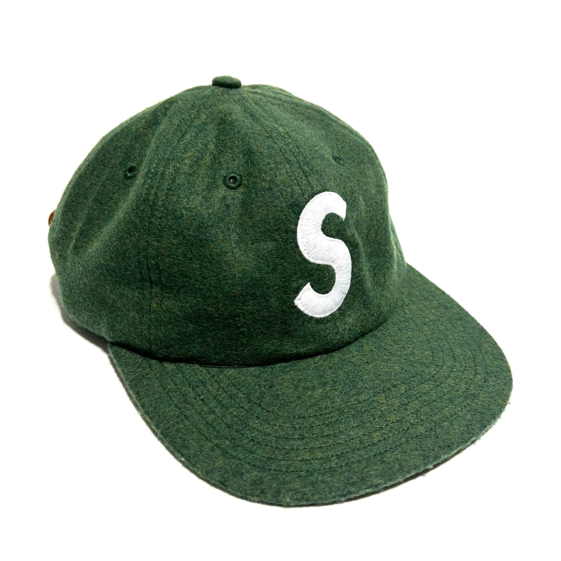 Supreme S Logo 6-Panel Cap BK 2014fw3 - 帽子