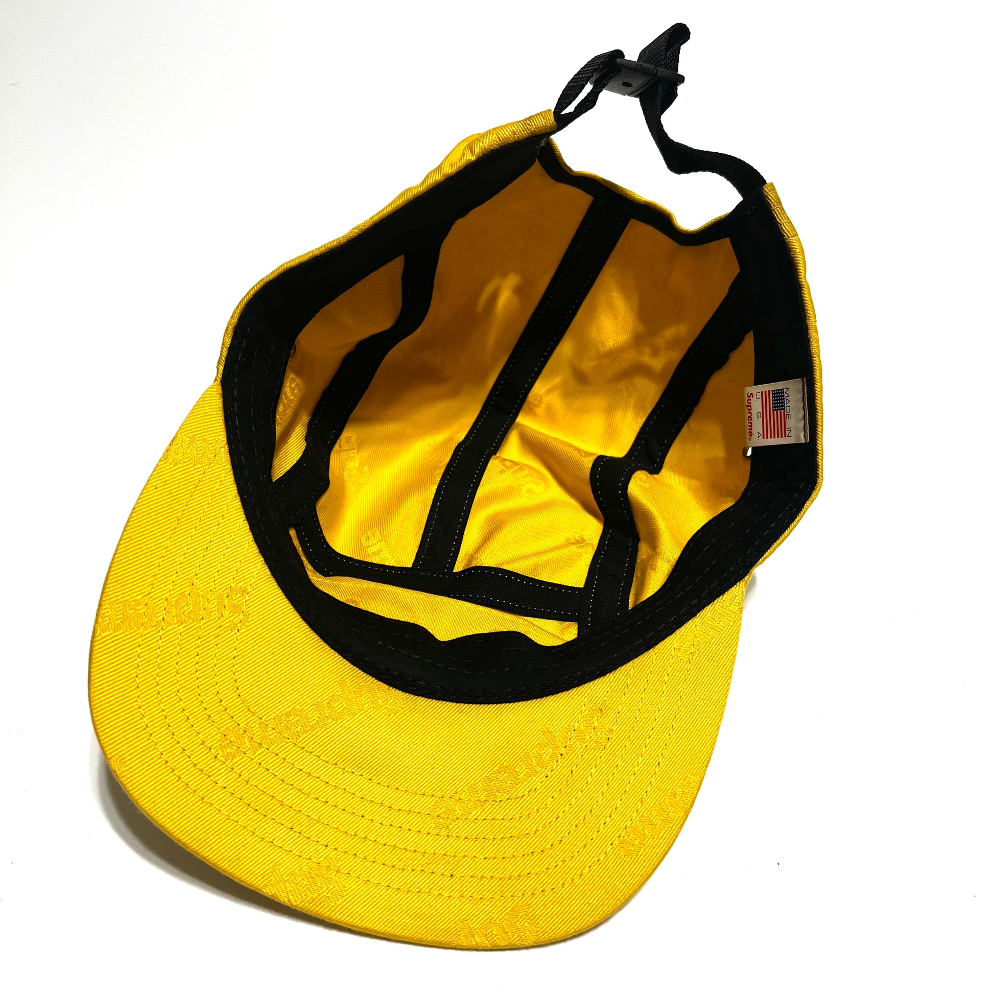 Supreme Jacquard Logos Twill Camp Hat
