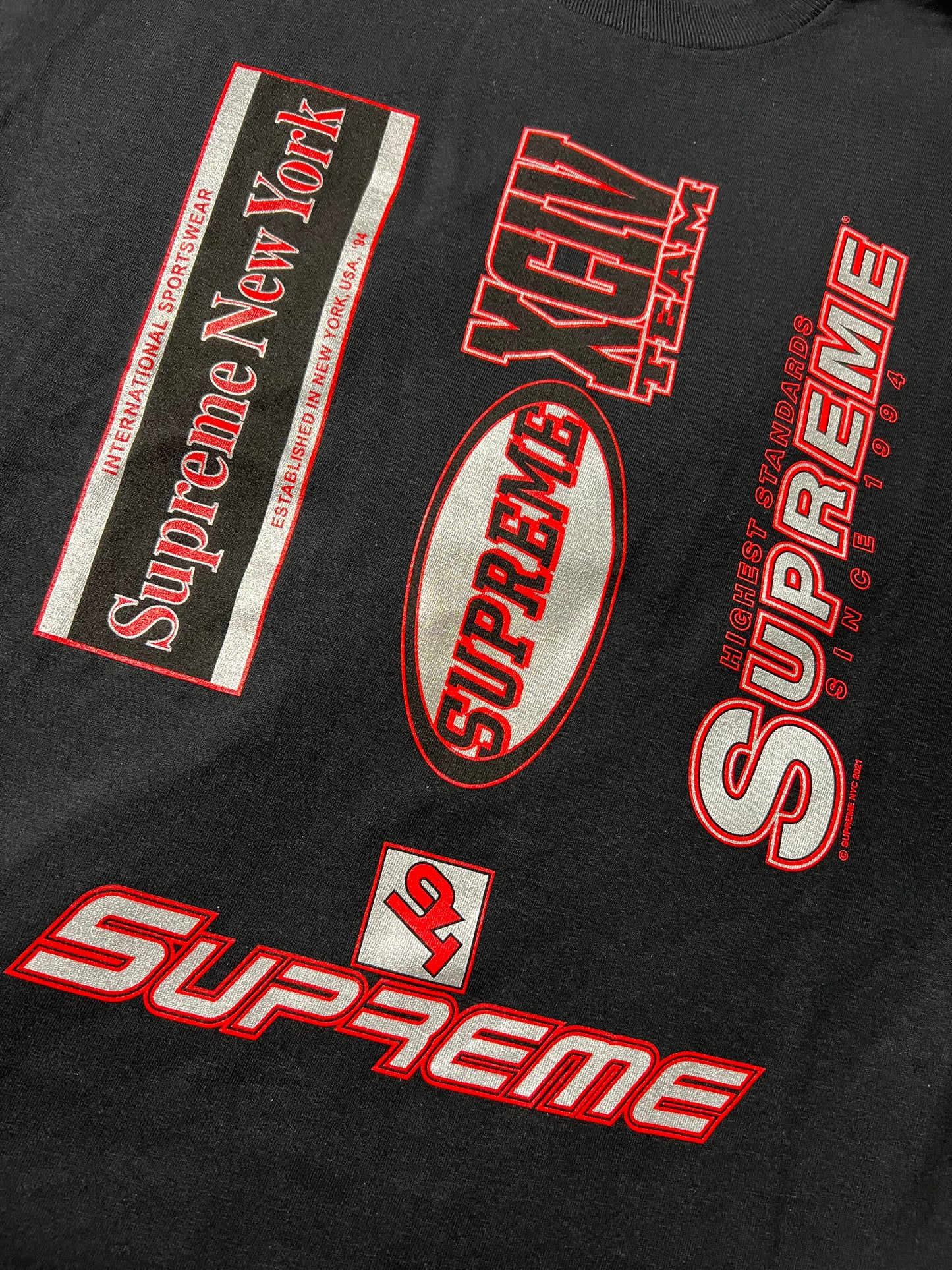 Supreme Multi Logos Tee